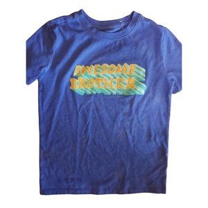 Cat & Jack size 5/6 Awesome Brother T-Shirt